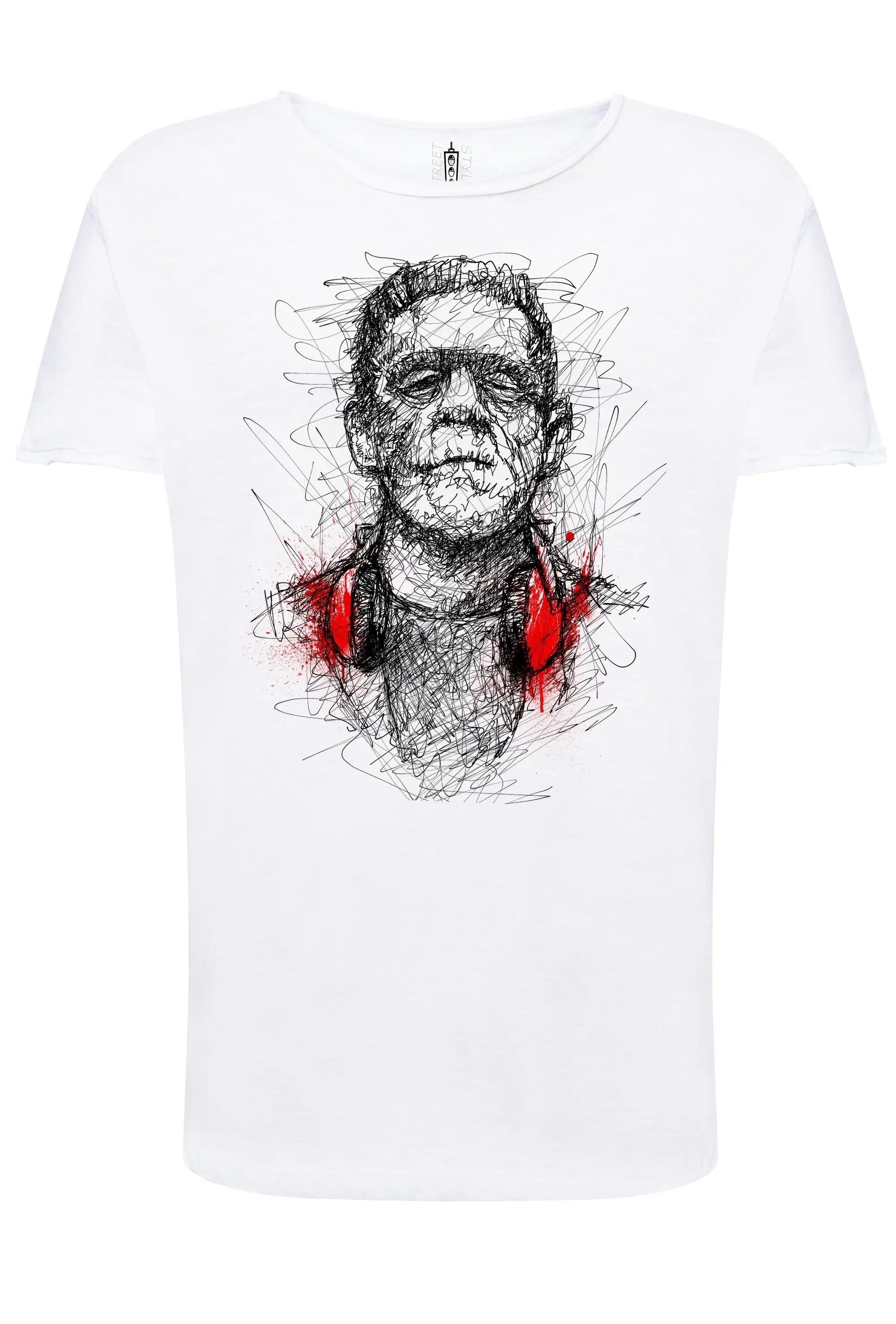 Frankenstein Urban Slub - T-shirt Uomo 100% Cotone