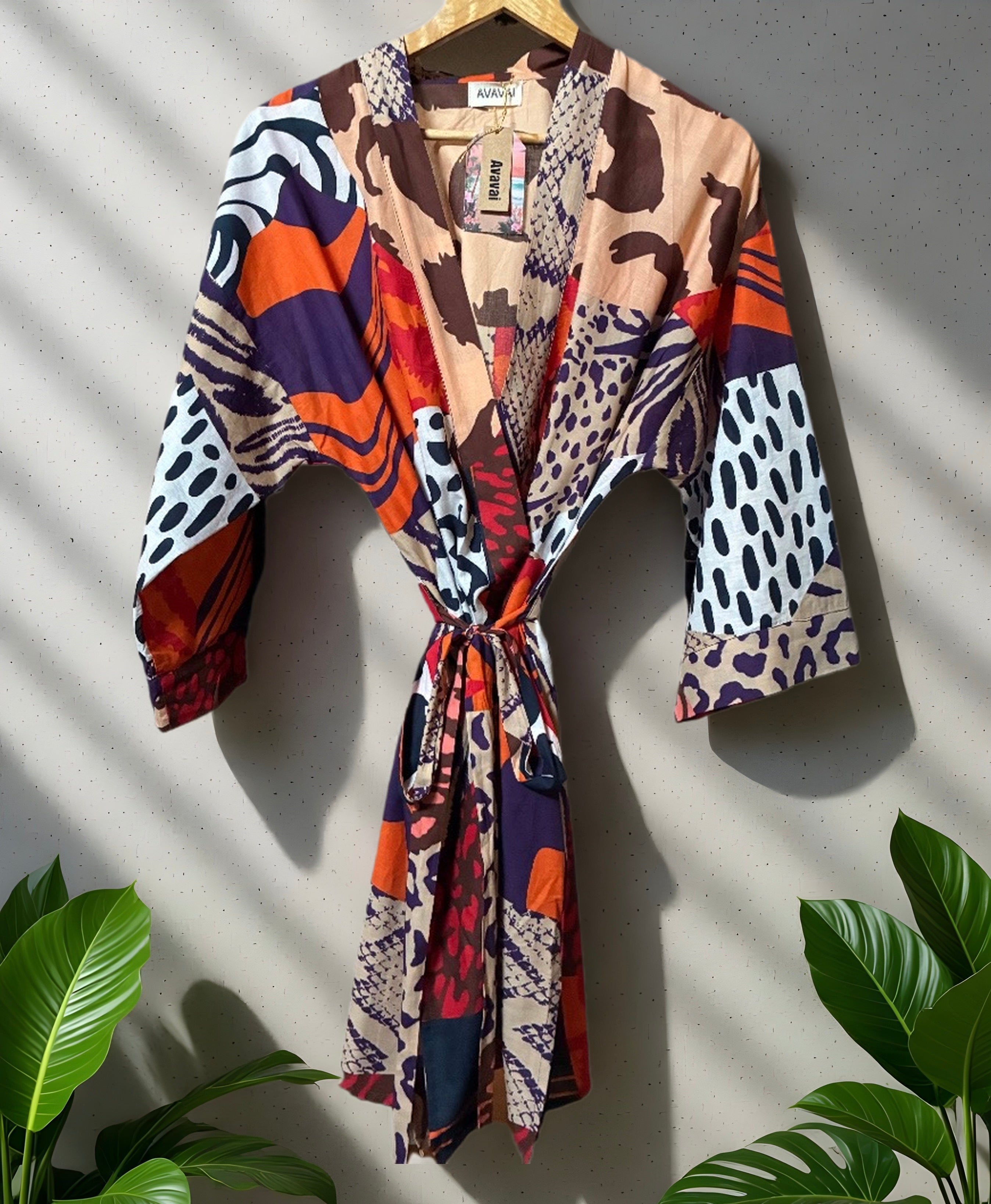 Kimono da Spiaggia Zanzibar | Beach Kimono Cotone 100%