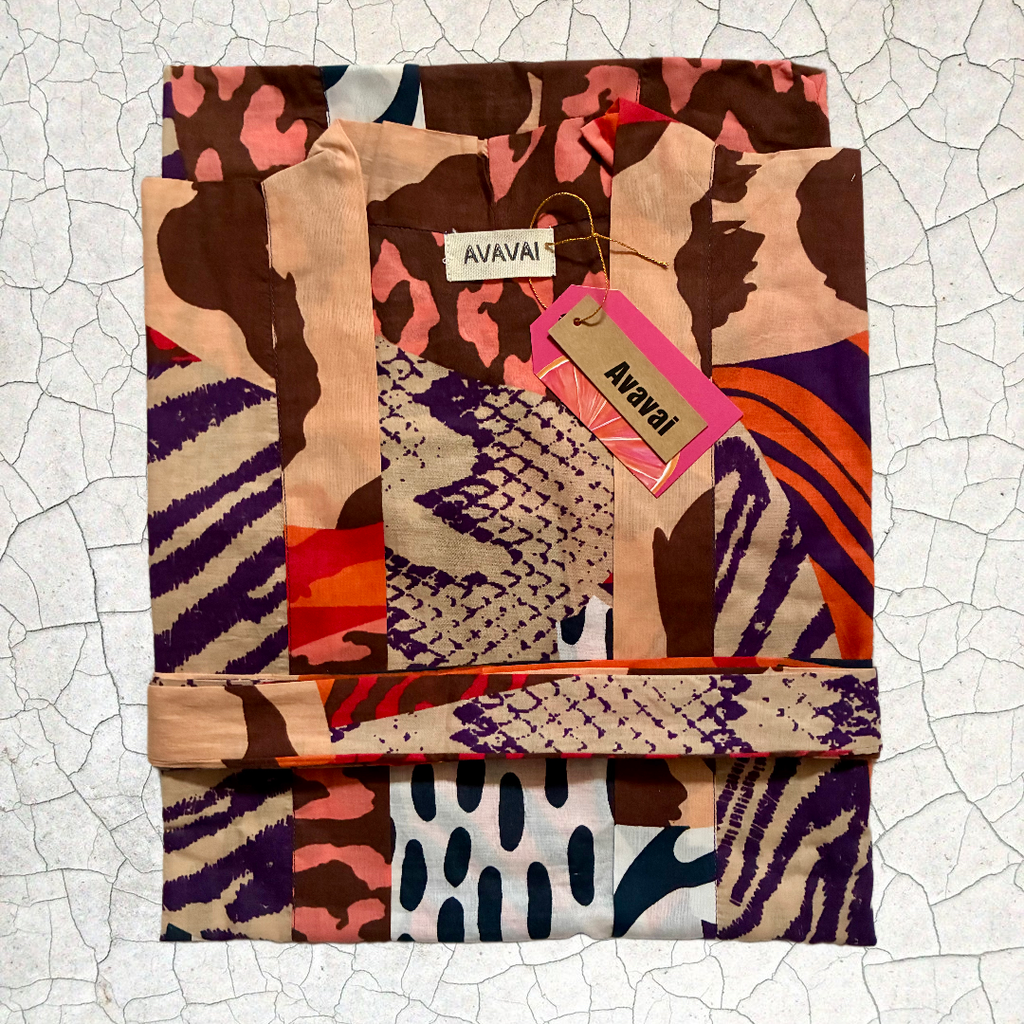 Kimono da Spiaggia Zanzibar | Beach Kimono Cotone 100%