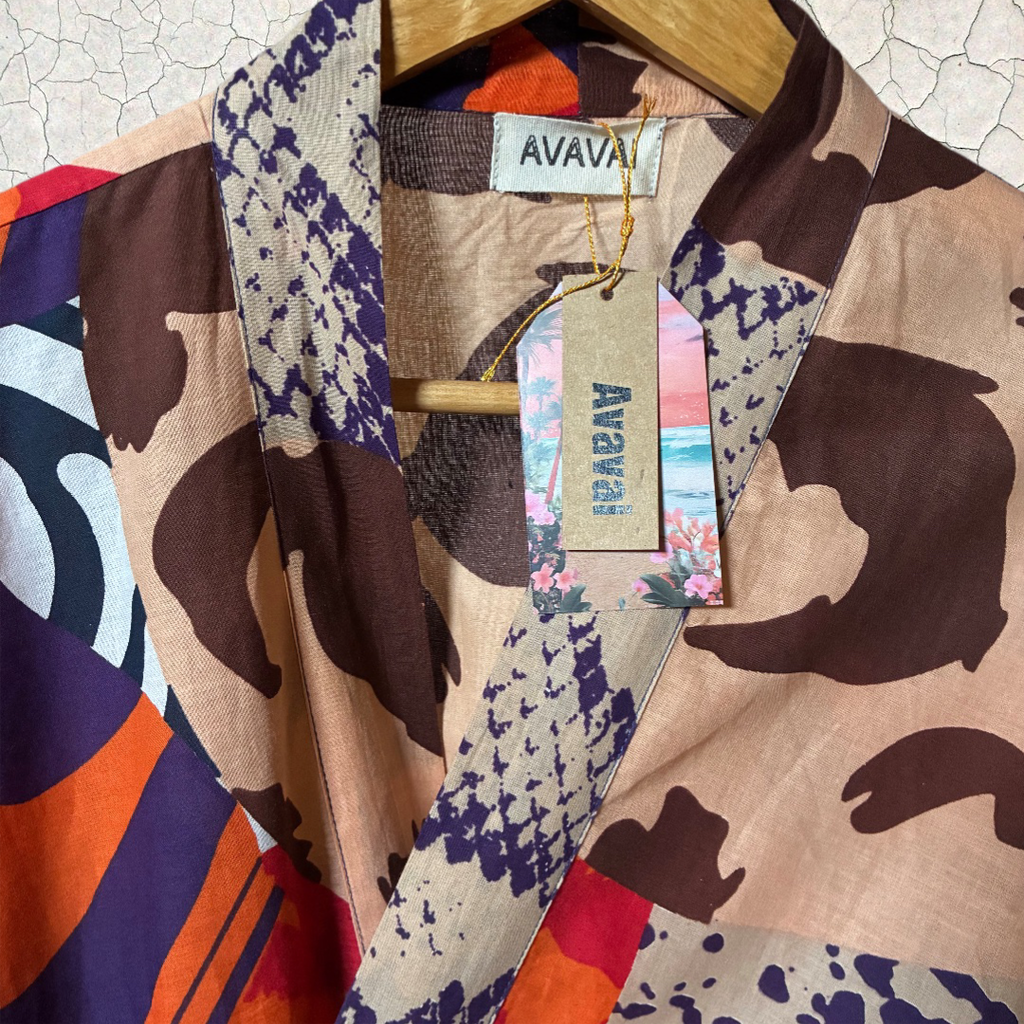 Kimono da Spiaggia Zanzibar | Beach Kimono Cotone 100%