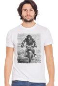 T-shirt Urban Slub The Legend Grey Uomo - Cotone 100%
