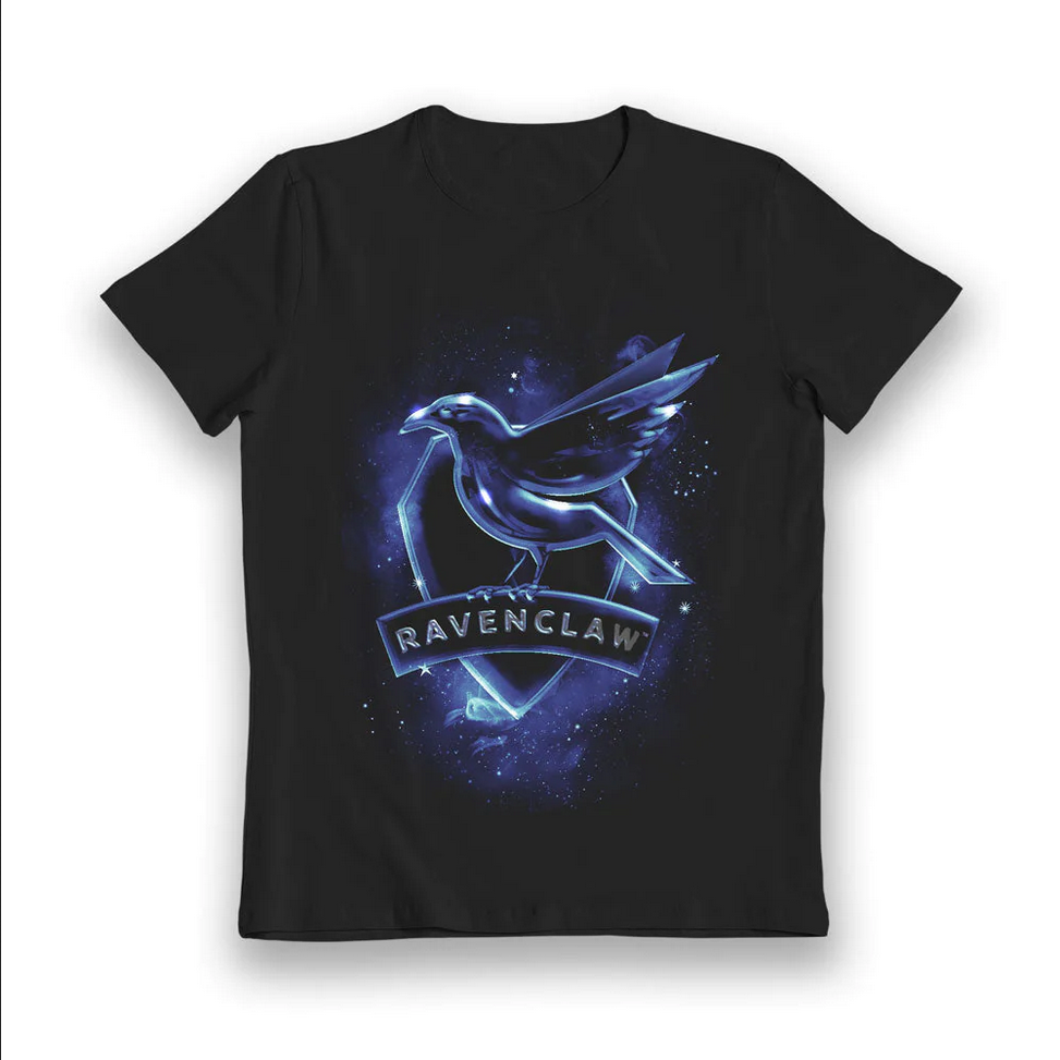 T-Shirt Harry Potter Corvonero Bambino Luminosa 5056438936416 - Effetto Glow in the Dark