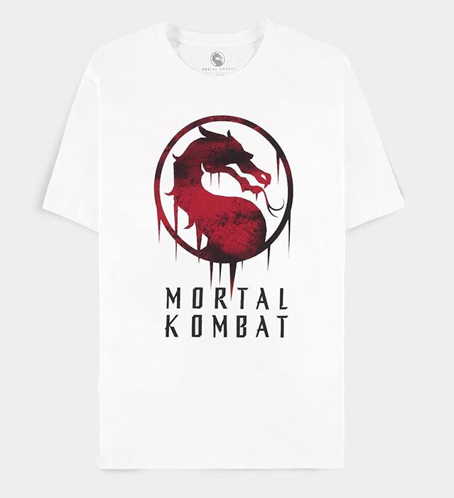 T-Shirt Mortal Kombat Ufficiale - Maglietta Gaming Unisex 100% Cotone