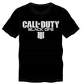 T-Shirt Call Of Duty Black Ops IV Ufficiale Unisex Nera - 5055756858943