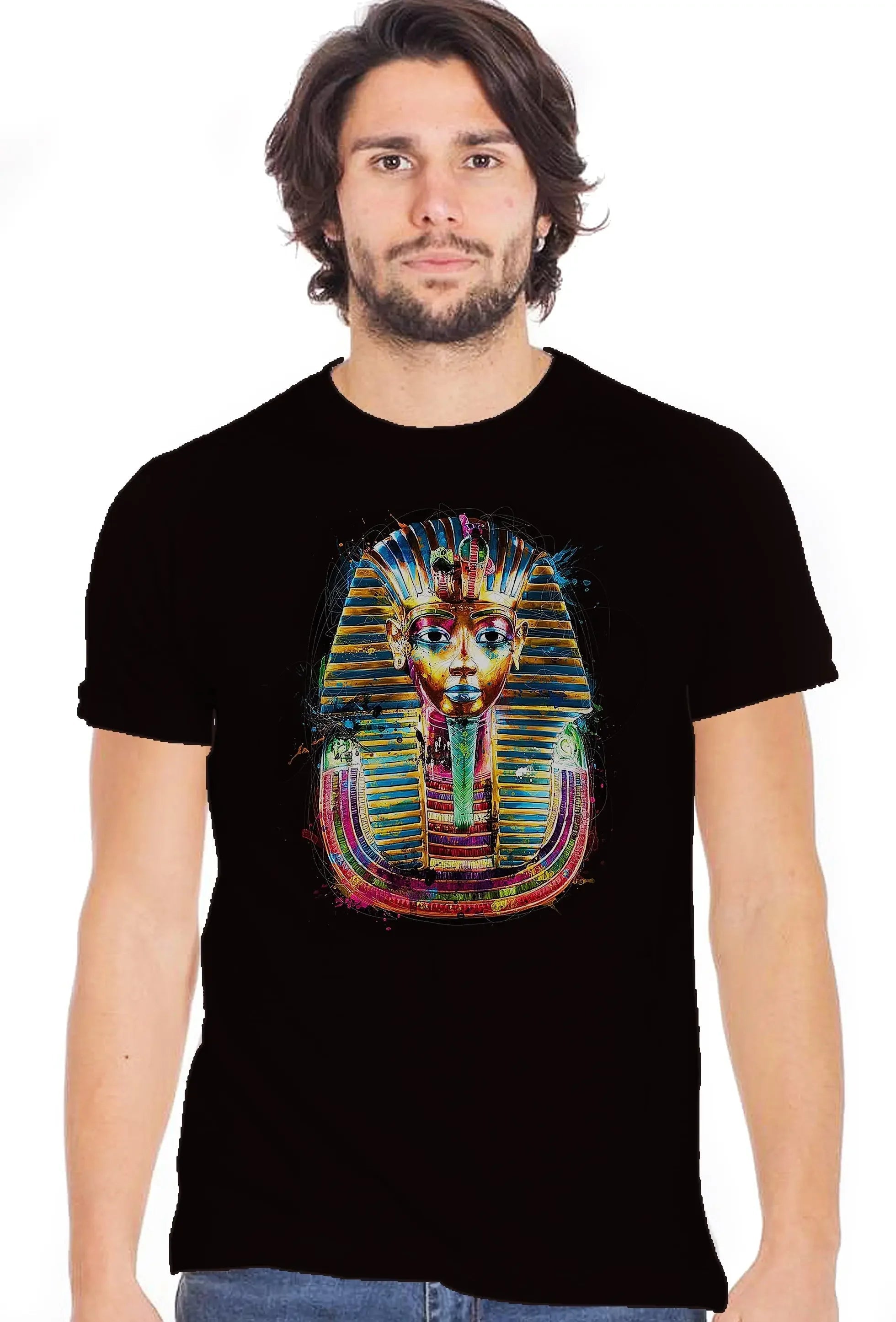 Tutankamen Artistico Color - T-shirt Uomo Urban Slub