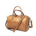 Vetrina Fiorentina -Bauletto due manici in pelle- coloniale-