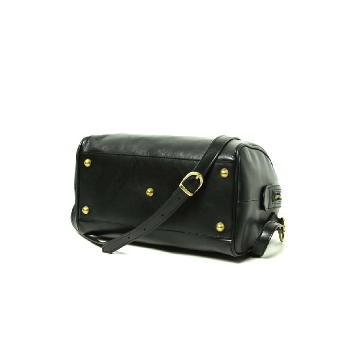 Vetrina Fiorentina -Bauletto due manici in pelle - nero-