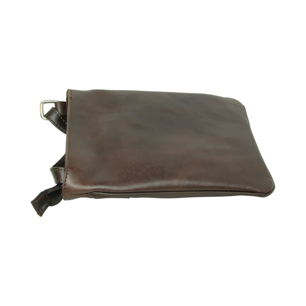 Vetrina Fiorentina -Borsa a tracolla in pelle - Marrone scuro-