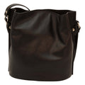Vetrina Fiorentina -Borsa a tracolla in pelle - Nero-