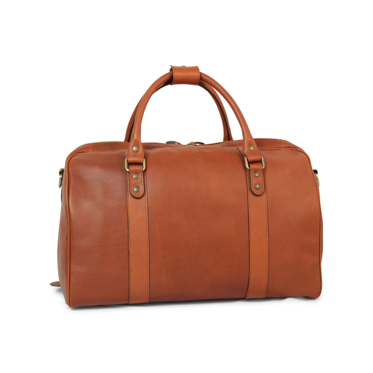 Vetrina Fiorentina -Borsa da viaggio in pelle - gold-