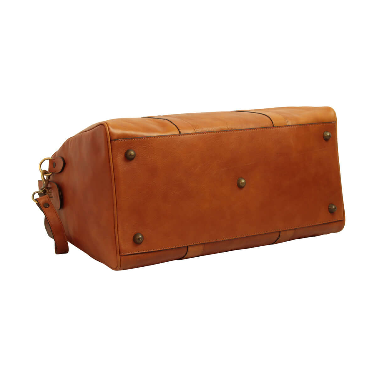 Vetrina Fiorentina -Borsa da viaggio uomo in pelle - Marrone coloniale-