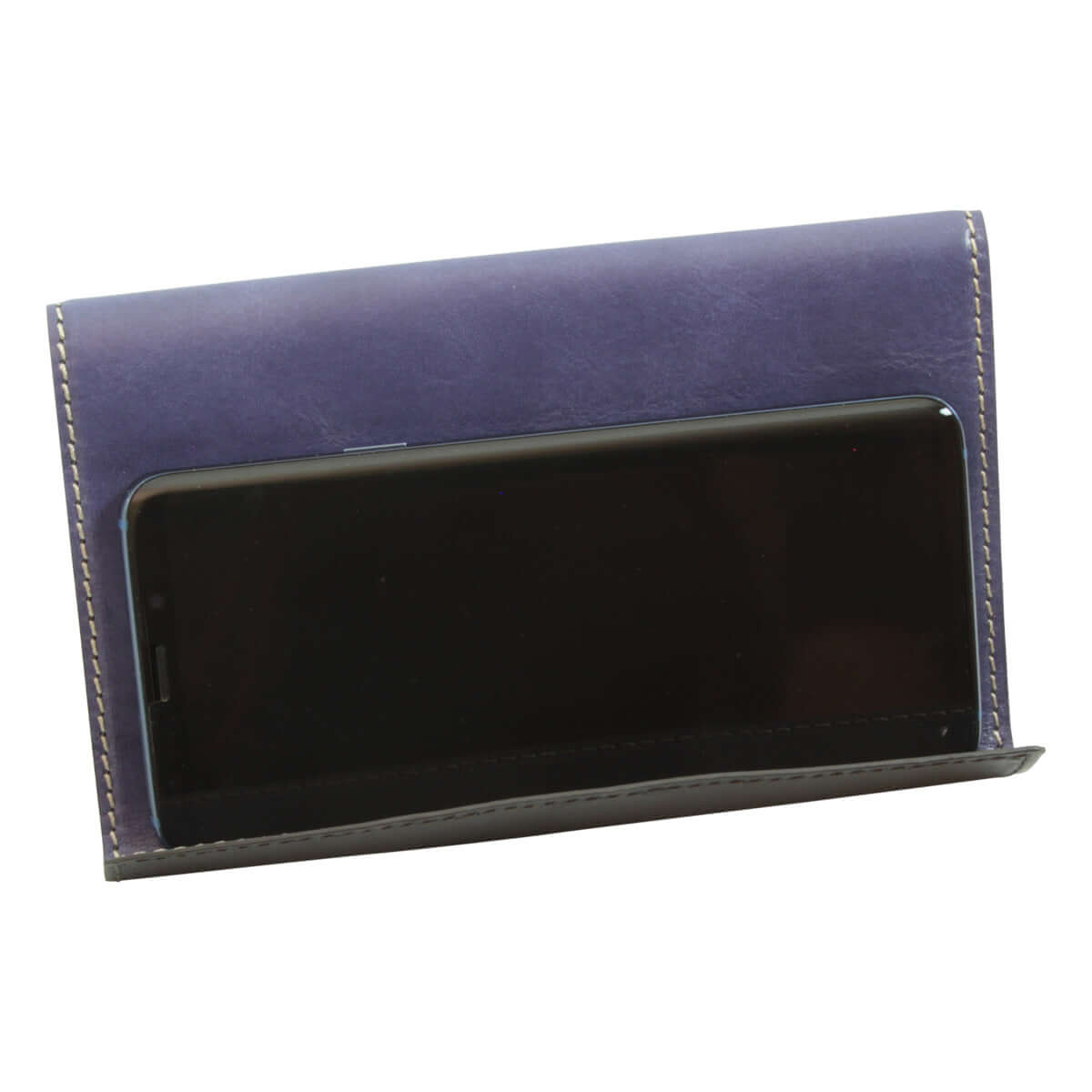 Vetrina Fiorentina -Supporto in pelle per ipad e iphone - cobalto-