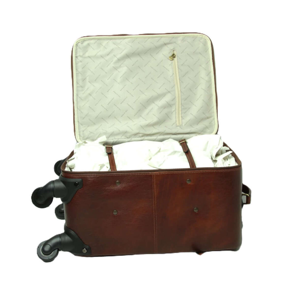 Vetrina Fiorentina -Trolley in pelle-