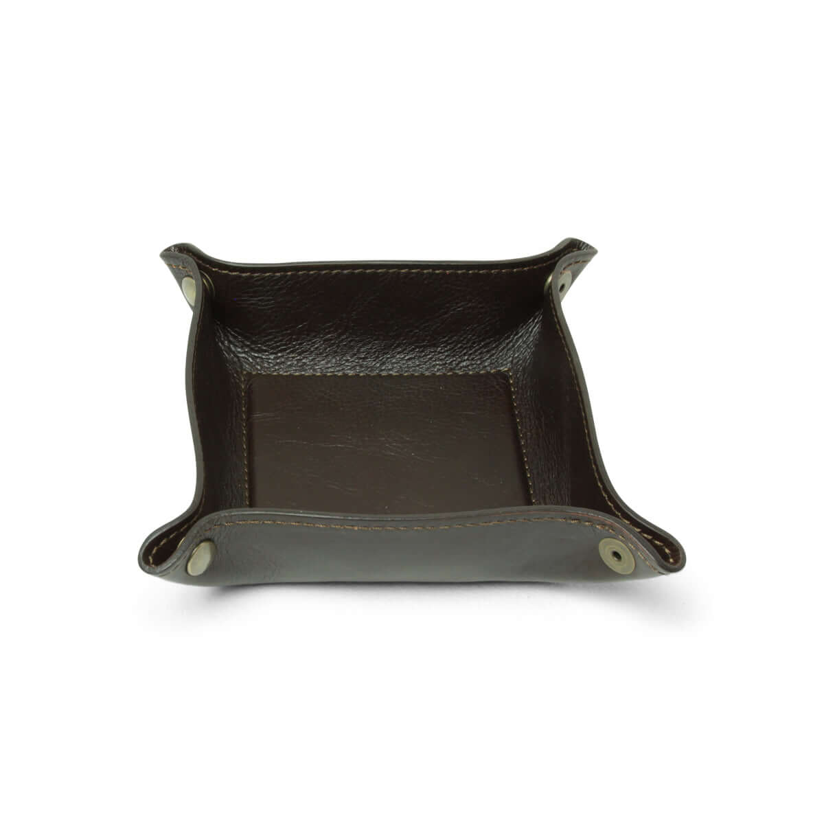 Vetrina Fiorentina -Vuotatasche in pelle - marrone scuro-