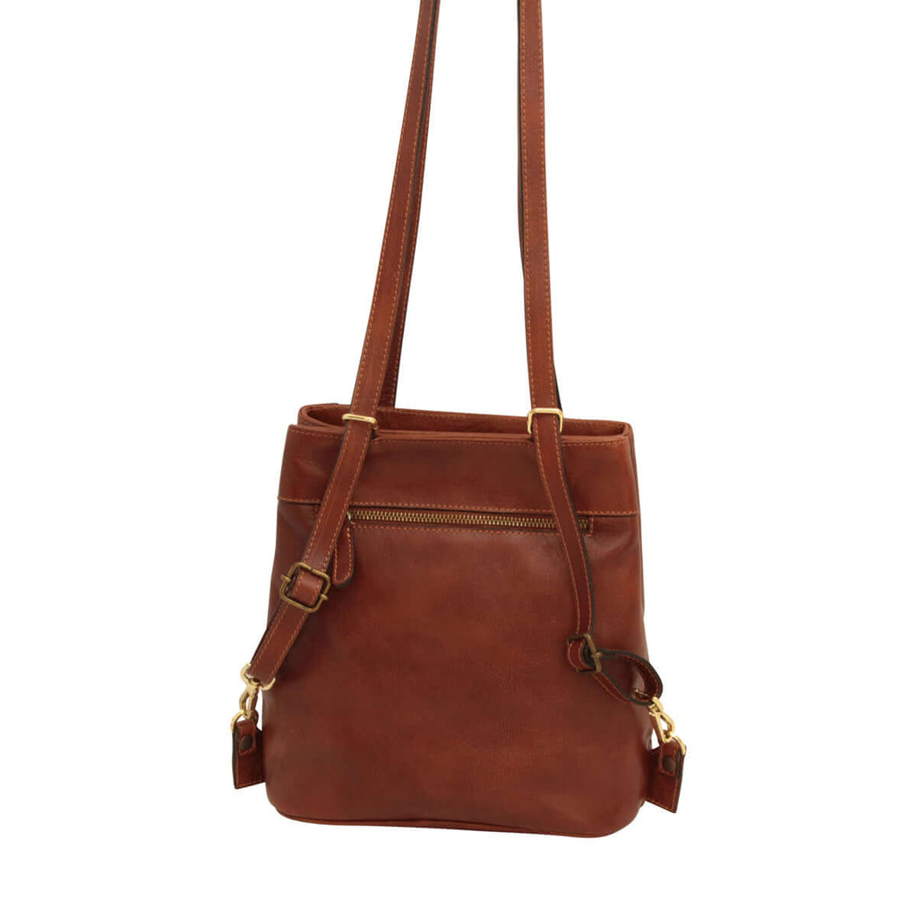 Vetrina Fiorentina -Zaino / Borsa a tracolla in pelle-