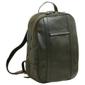 Zaino laptop pelle morbida con fascia trolley, elegante e funzionale, realizzato in vitello morbido di alta qualità.