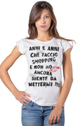 T-shirt Donna Slub STREET STYLE - 100% Cotone Bio