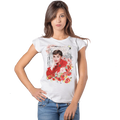 T-shirt Audrey Floral 100% Cotone Bio - STREET STYLE