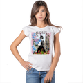 T-shirt Audrey Hepburn Donna Slub - Cotone Bio