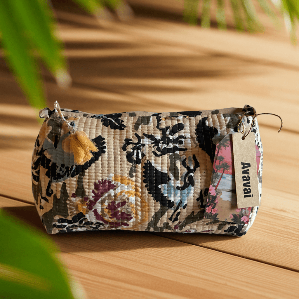 Pochette da Viaggio Roary Pouches Cream | Set 3 Misure