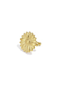 Orecchini a bottone in acciaio inossidabile, stile casual, semplici, da donna, stile fiore
