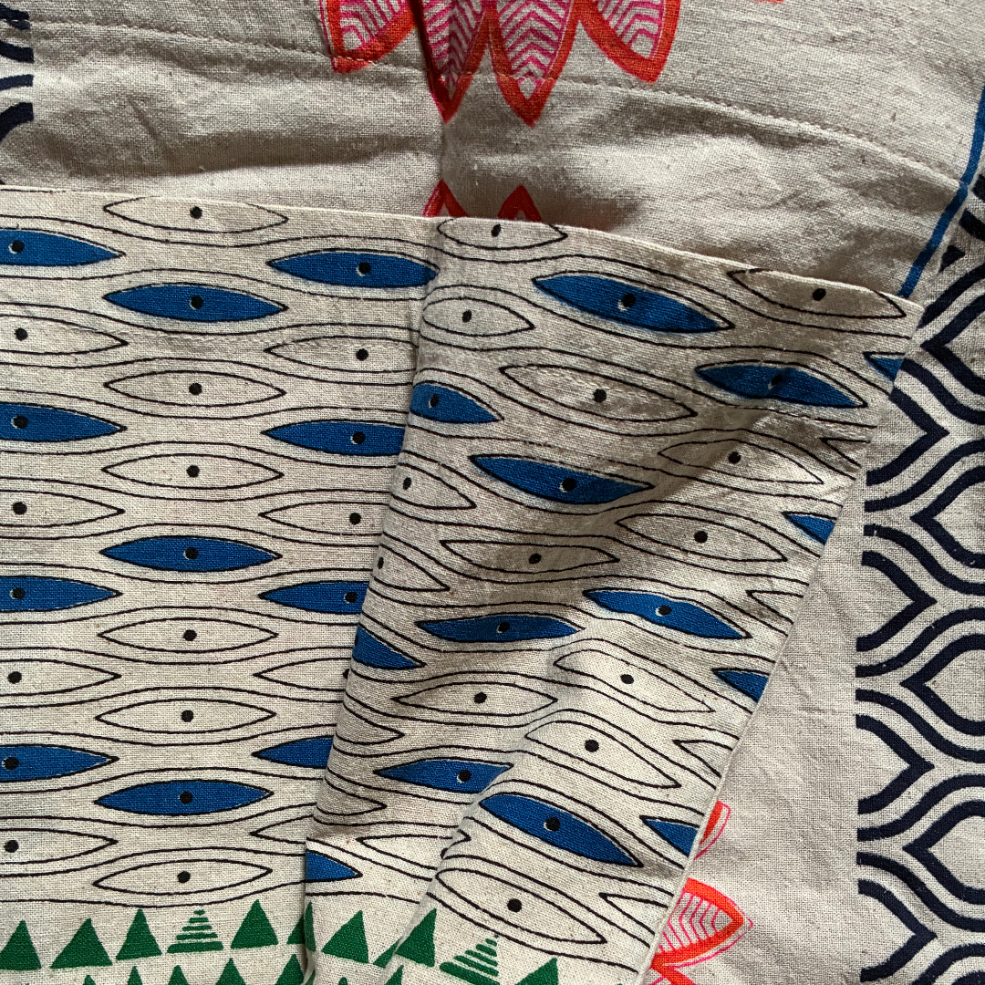Borsa Estiva Patchwork Sea Patch | Borsa Mare Artigianale