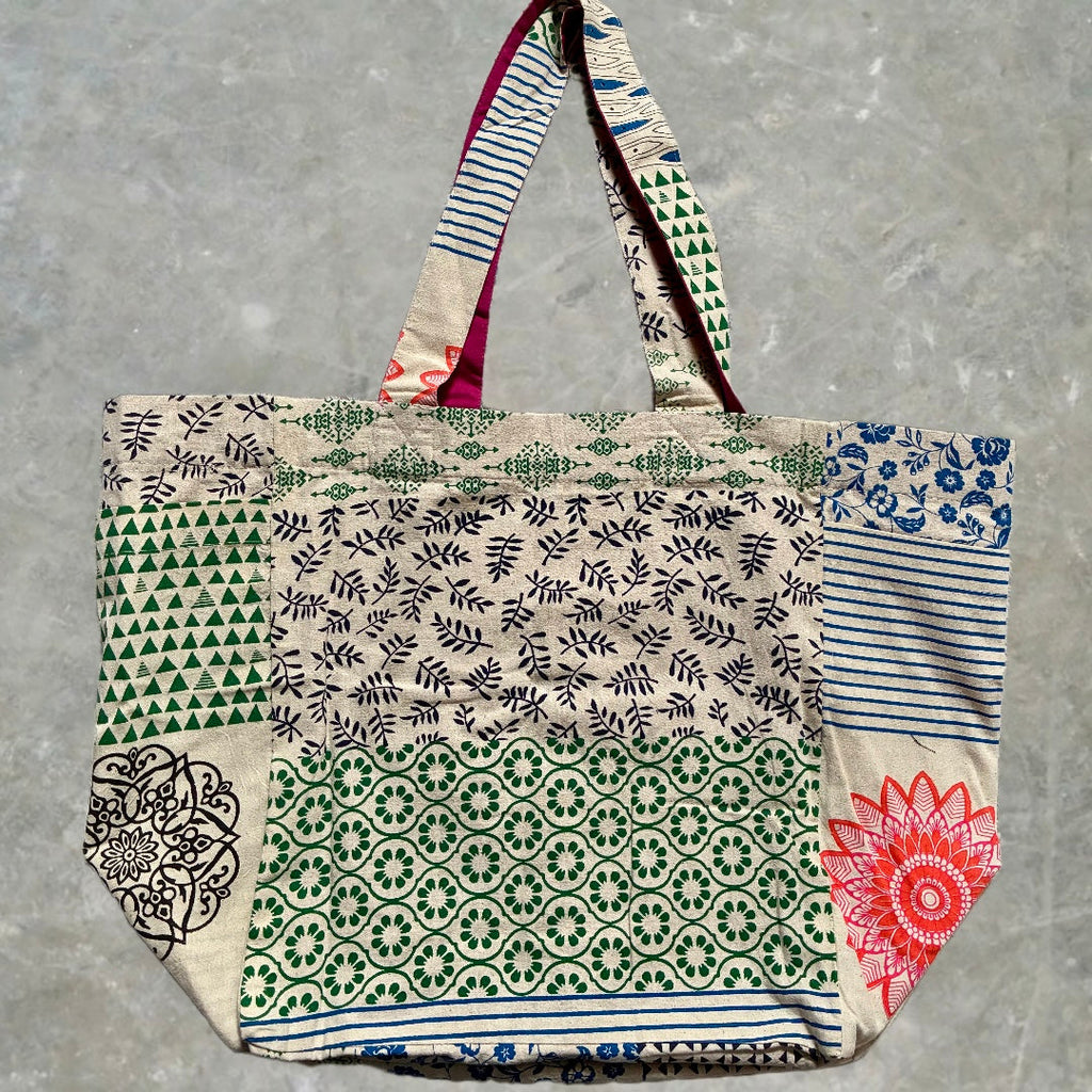 Borsa Estiva Patchwork Sea Patch | Borsa Mare Artigianale