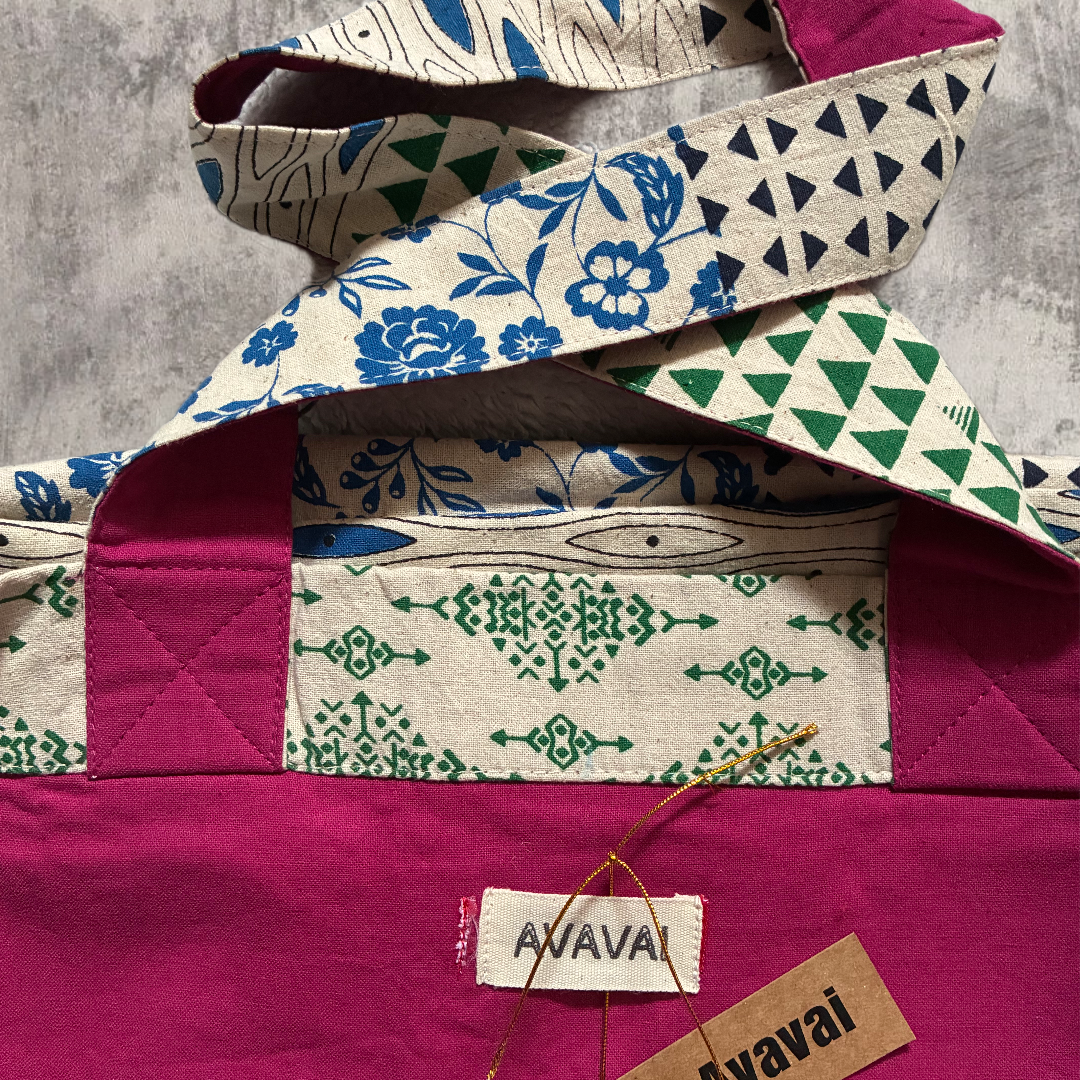 Borsa Estiva Patchwork Sea Patch | Borsa Mare Artigianale