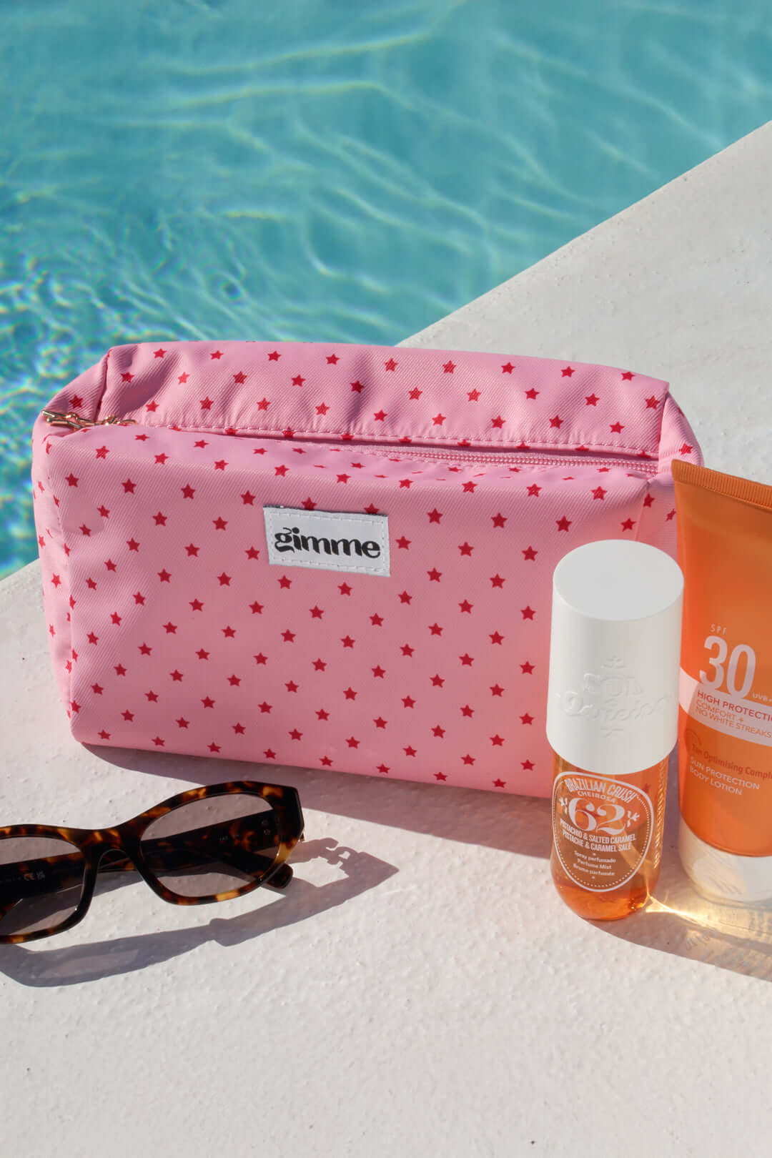 Borsa Trucco Star Casual in Poliestere