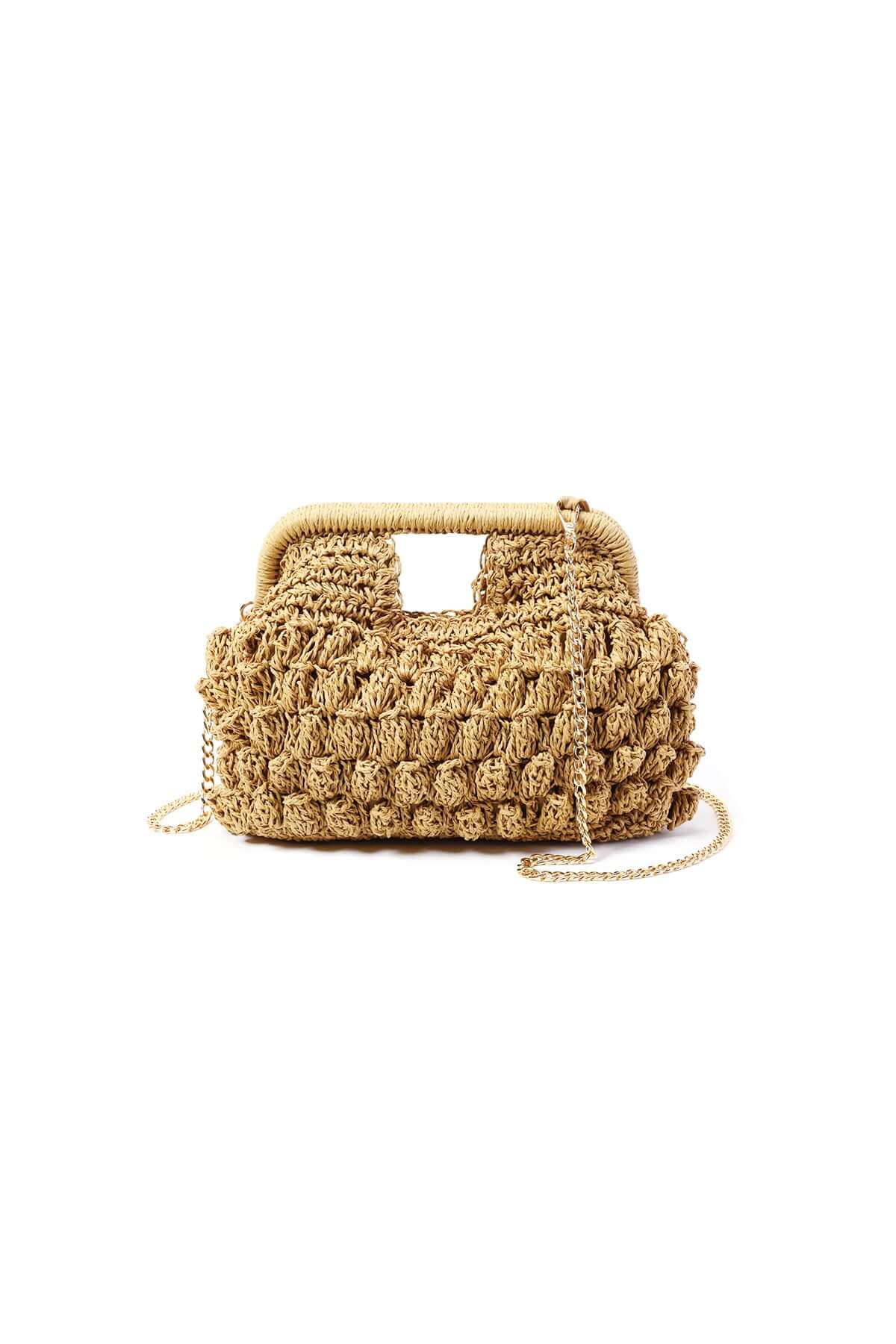 Borsa Spiaggia Paglia Intrecciata