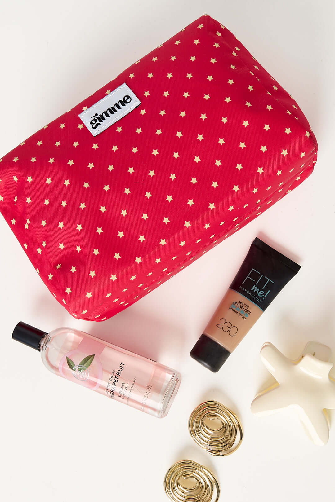 Borsa Trucco Star Casual in Poliestere