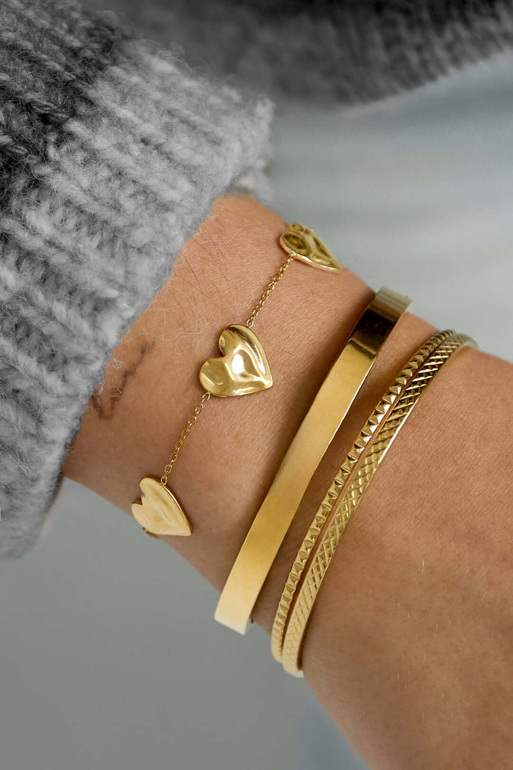 Braccialetti con Ciondoli a Cuore