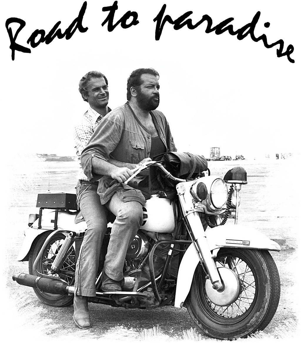 Bud Spencer & Terence Hill - T-Shirt Moto The Legend