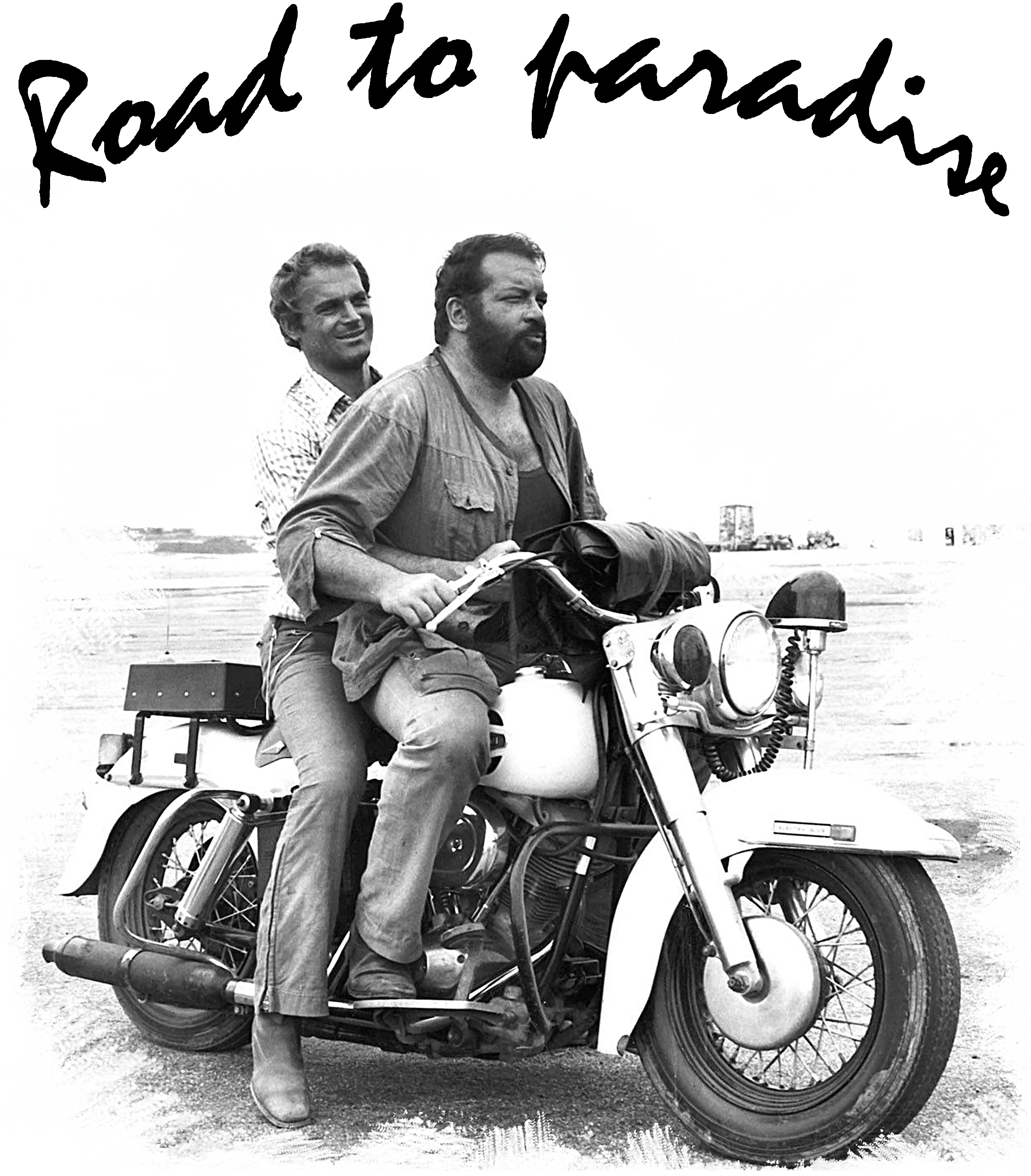 Bud Spencer & Terence Hill - T-Shirt Moto The Legend