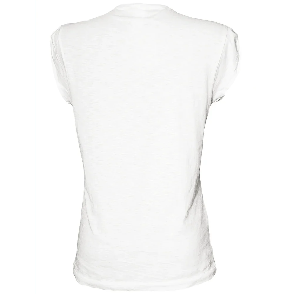 T-shirt Papillons Stilizzato Donna — Cotone Bio