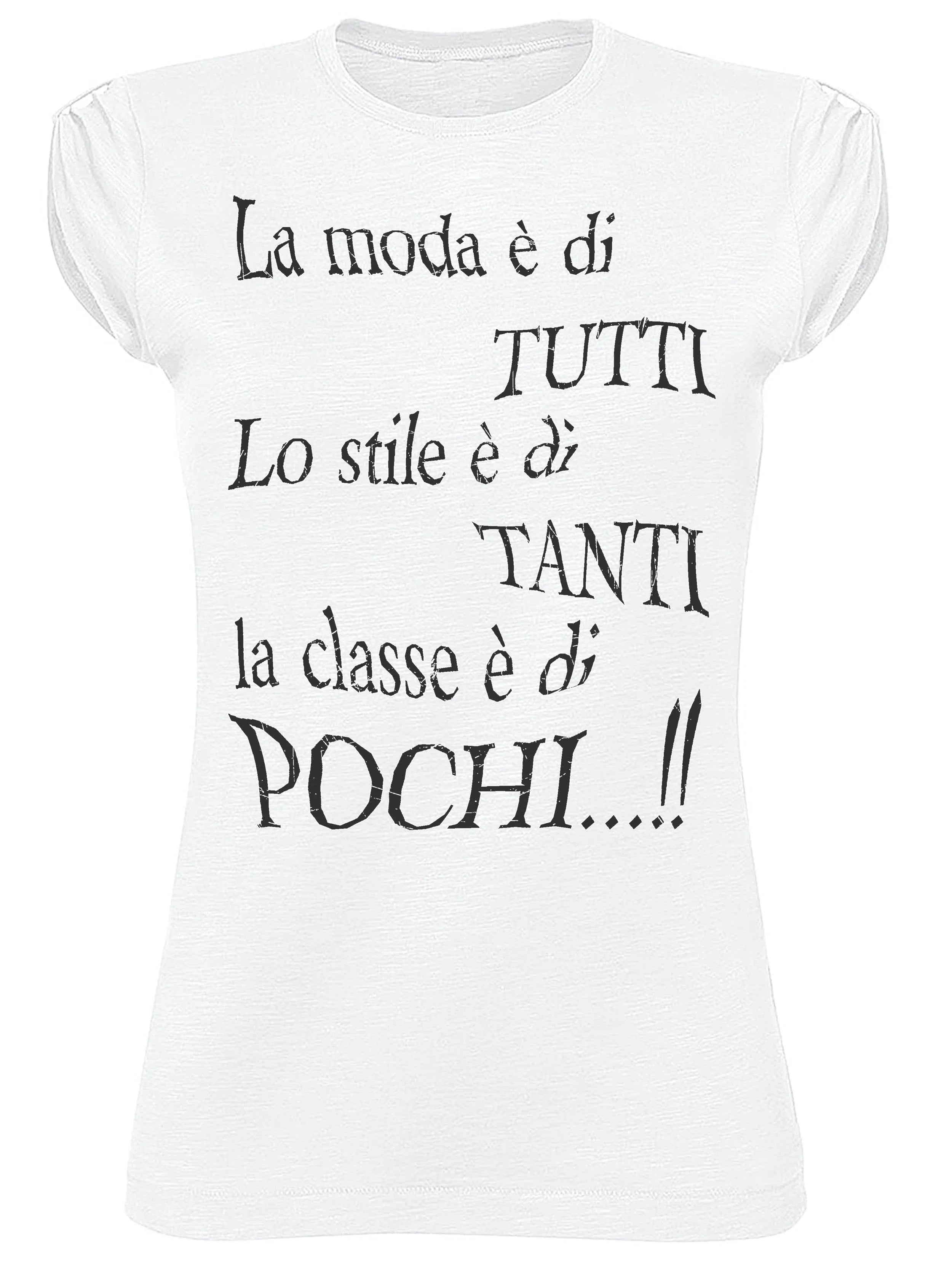 T-shirt Slub Donna Street Style - Cotone 100%