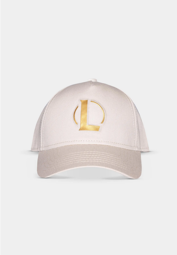 League Of Legends - Cappellino Regolabile Unisex Bianco Panna 00080 | Berretto Gaming Ufficiale
