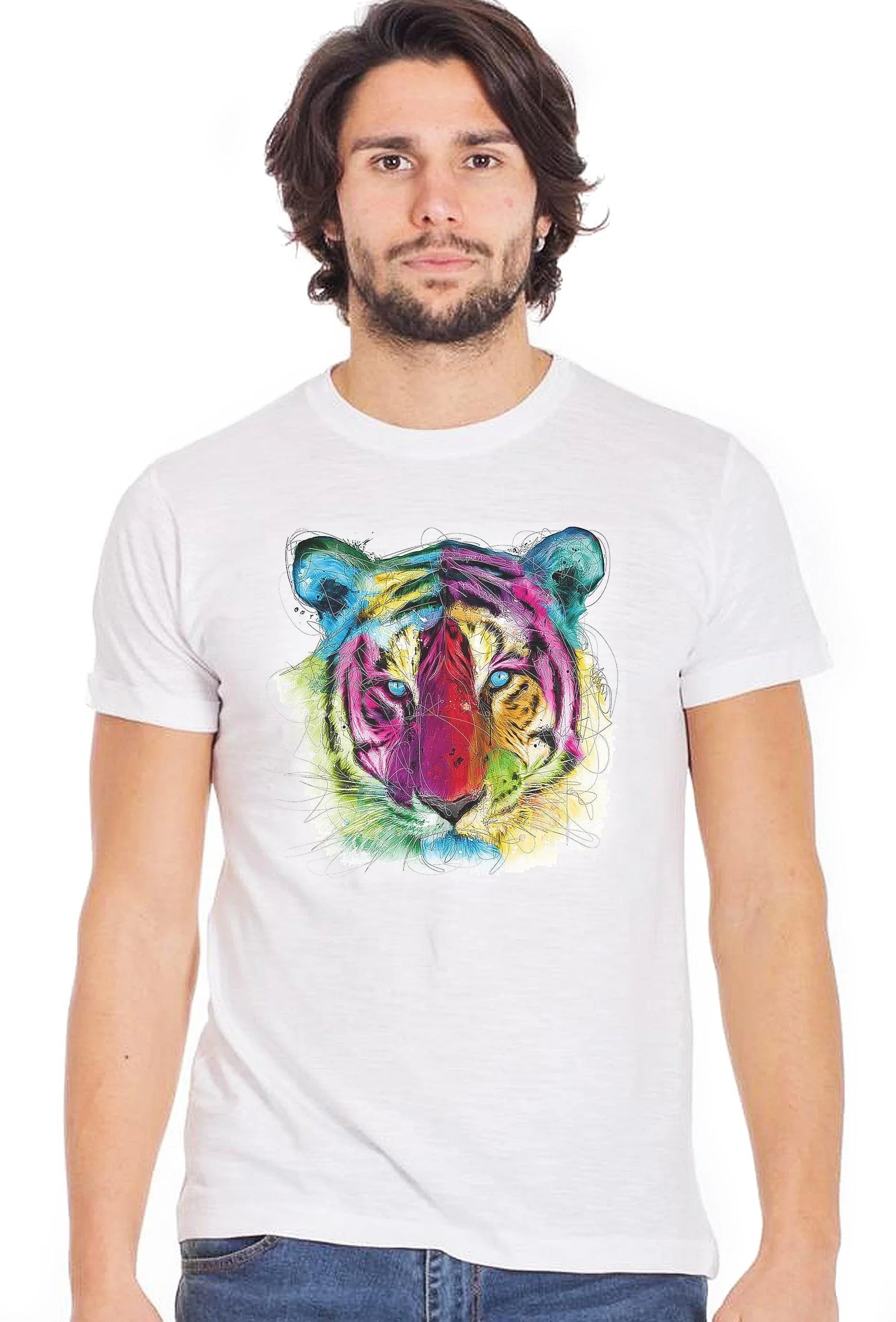T-shirt Uomo STREET STYLE Leon – 100% Cotone Bio
