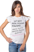 T-shirt Donna Slub 100% Cotone Bio - STREET STYLE