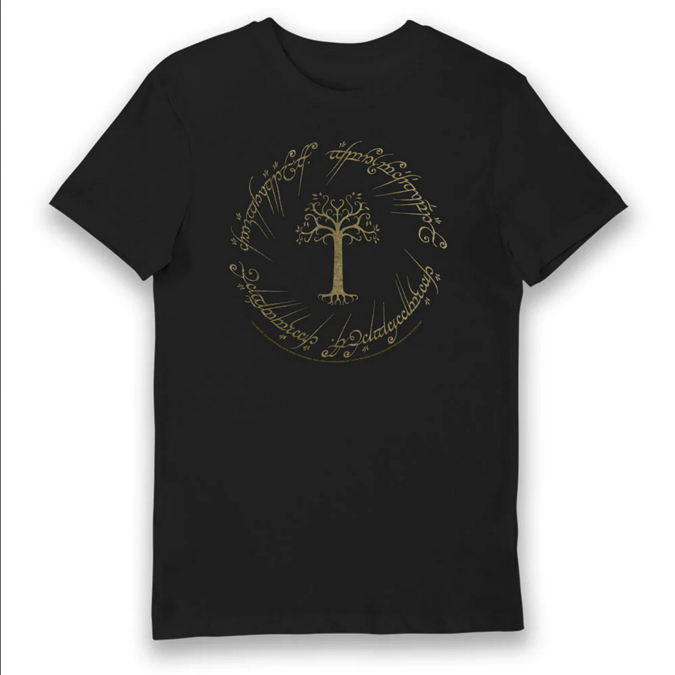 Maglietta Signore degli Anelli - Albero Bianco di Gondor - T-Shirt Ufficiale
