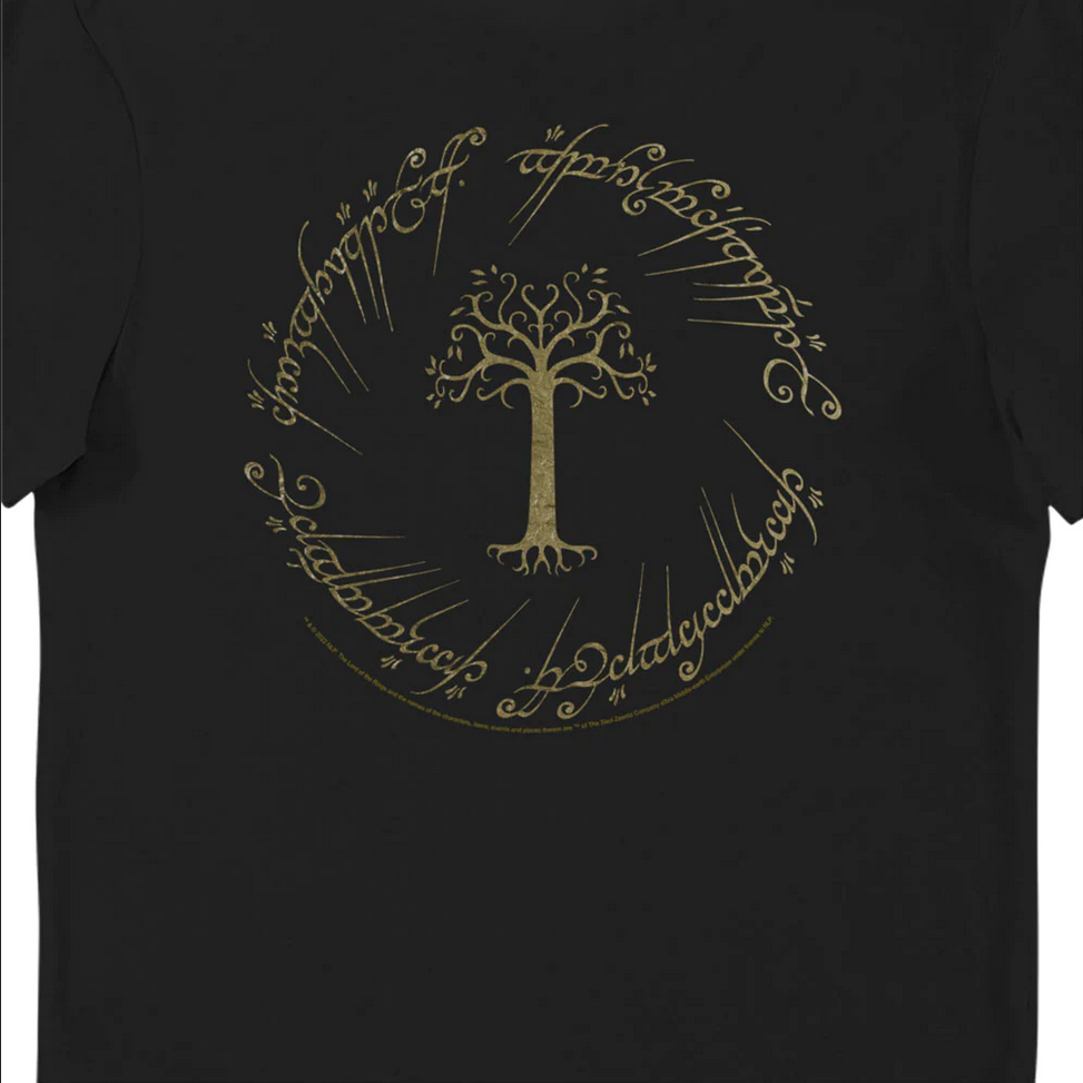 Maglietta Signore degli Anelli - Albero Bianco di Gondor - T-Shirt Ufficiale