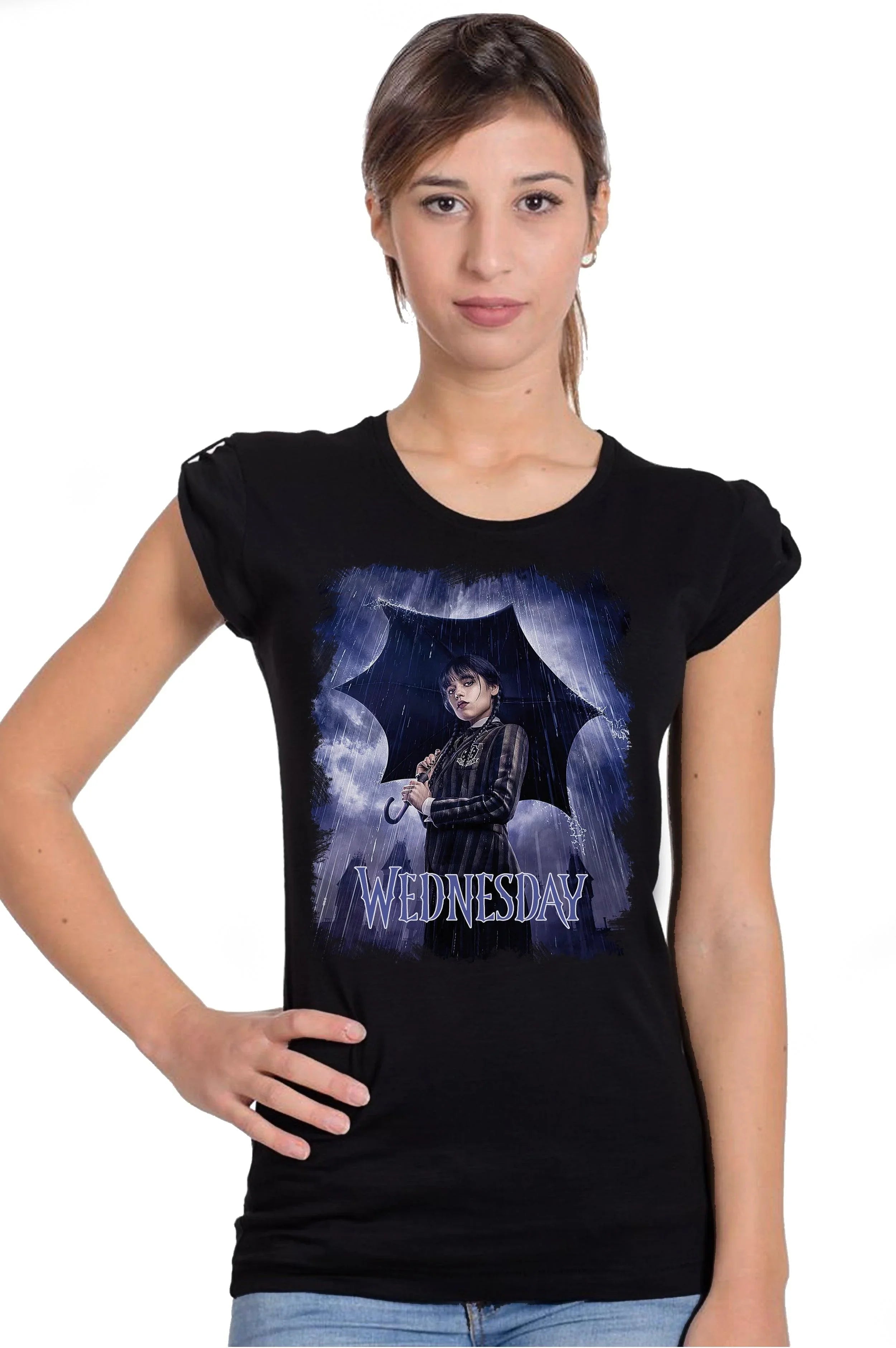 Mercoledì T-shirt Slub Donna | 100% Cotone Bio