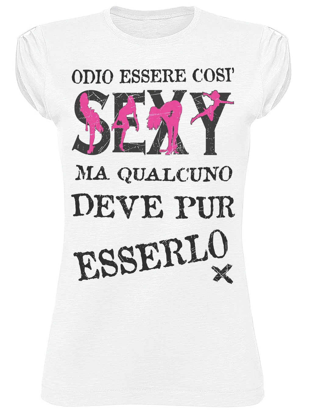 T-shirt Donna Slub 100% Cotone Eco - STREET STYLE