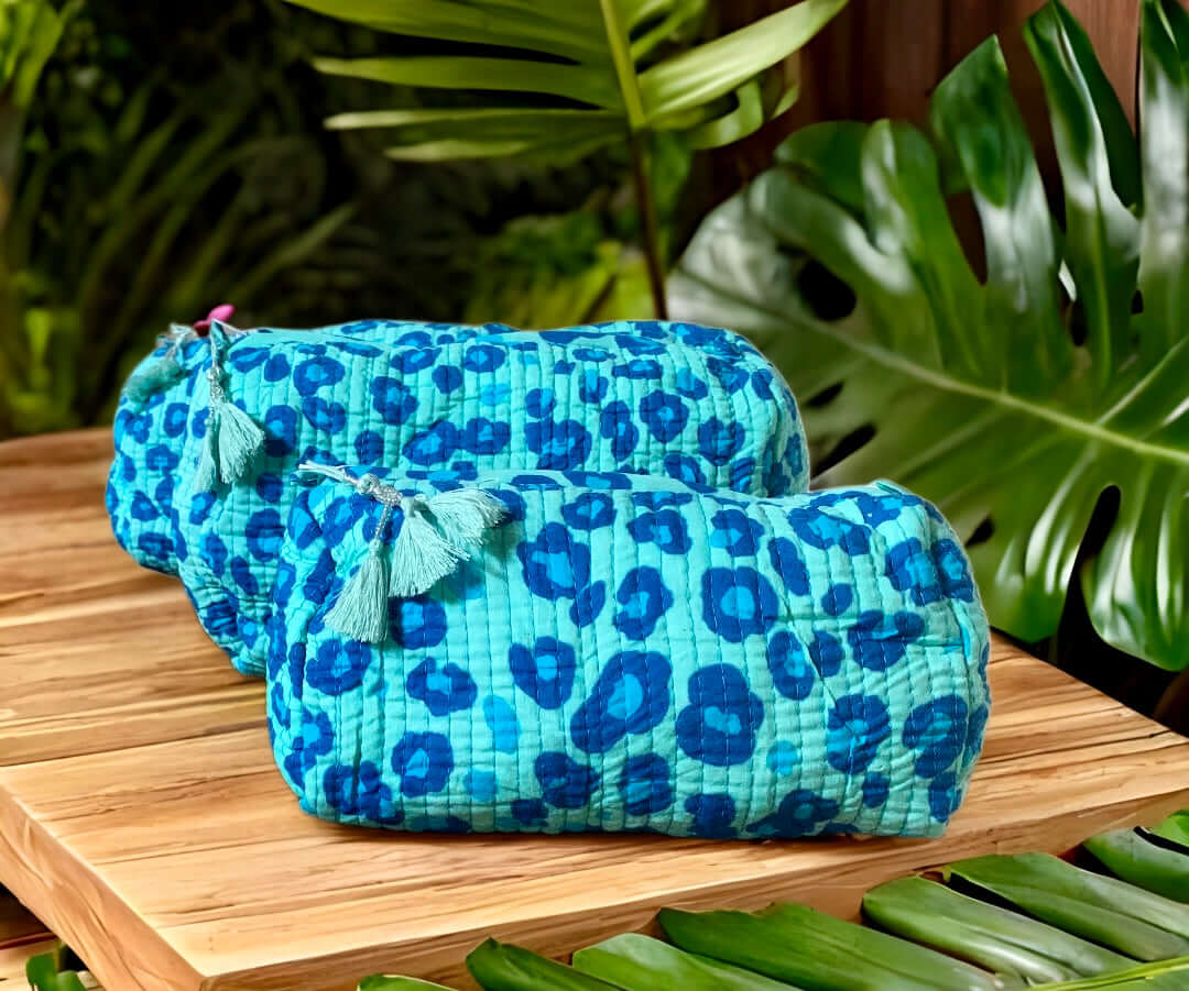 Pochette da Viaggio Roary Pouches Caribbean Leopard