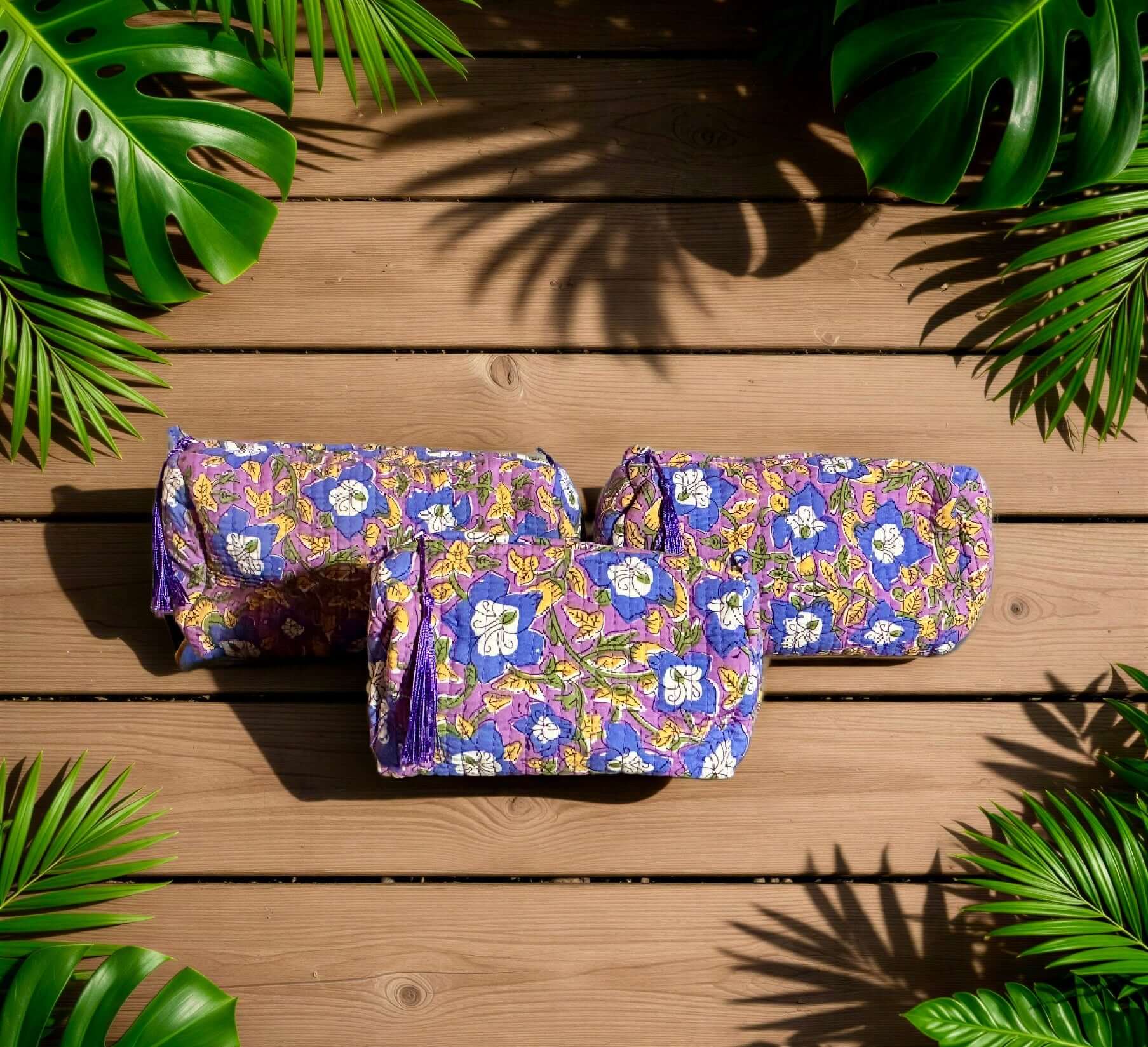 Pochette da Viaggio Roary Pouches Tulip | Set 3 Misure