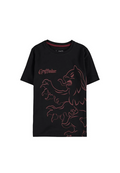 T-Shirt Harry Potter Grifondoro Nera Bambino - Maglietta Ufficiale Hogwarts