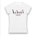 T-Shirt Donna Monster High Ghouls Night Out - Maglietta Bianca Ufficiale