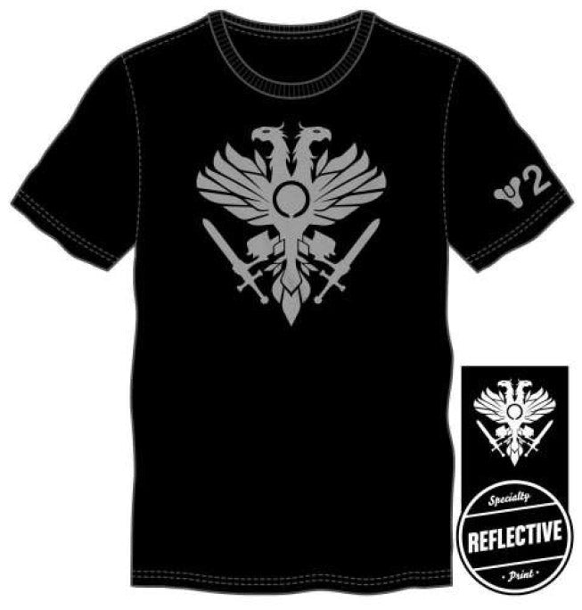 T-Shirt Unisex Destiny 2 Logo Riflettente - 5055756837962