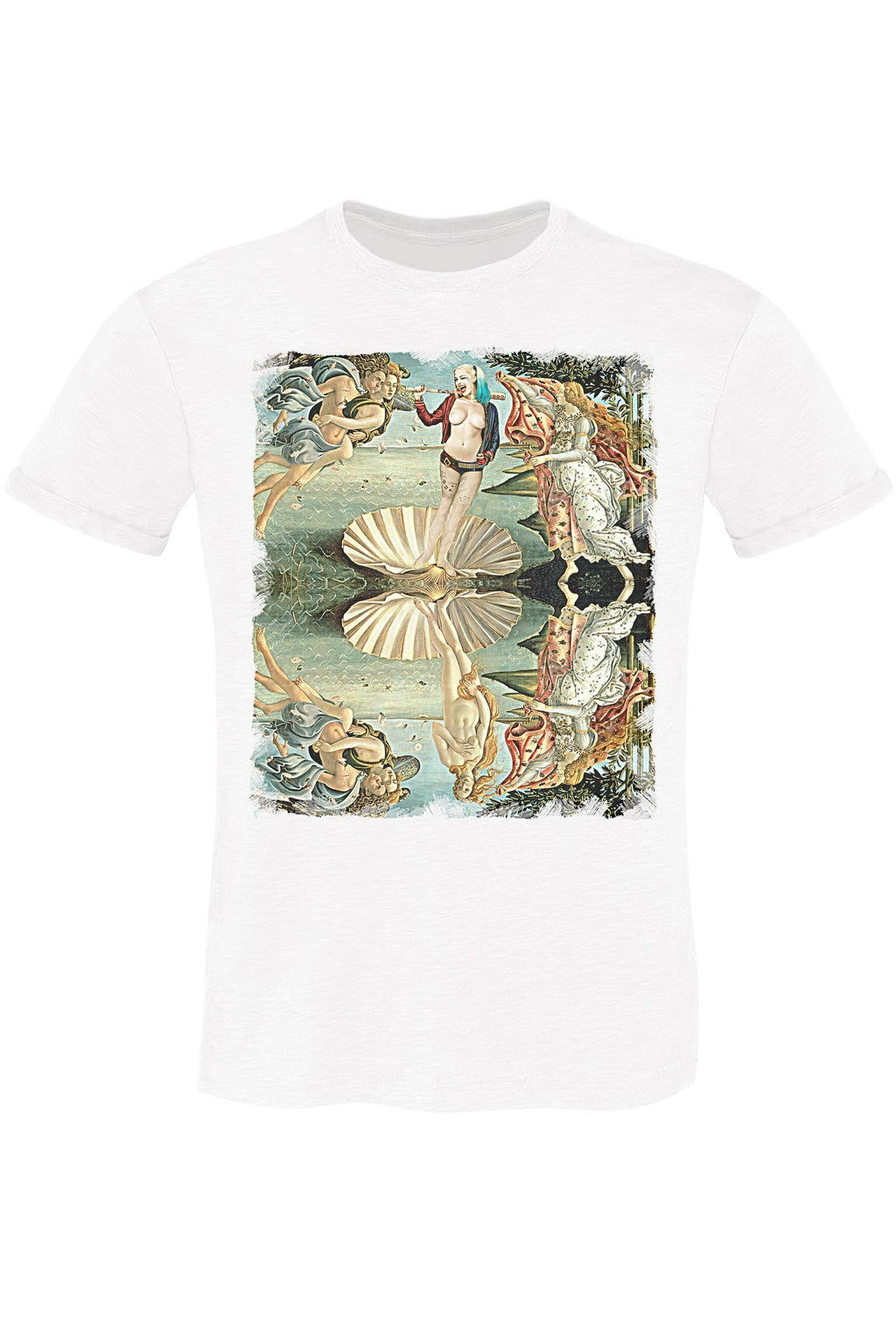 Venere Harley Quinn - T-shirt Uomo 100% Cotone Slub