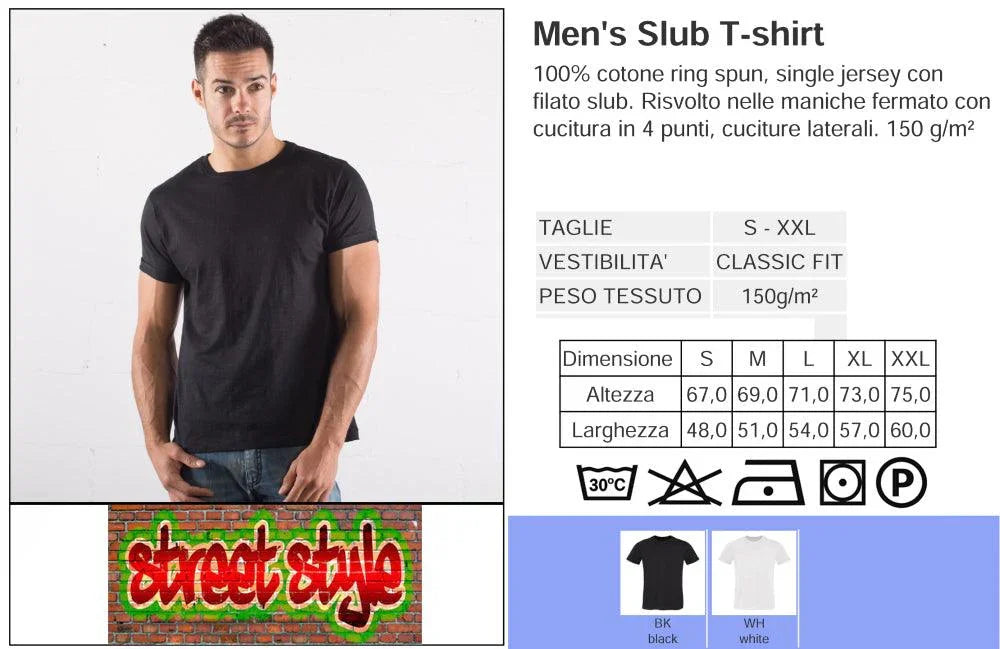 Venere Harley Quinn - T-shirt Uomo 100% Cotone Slub